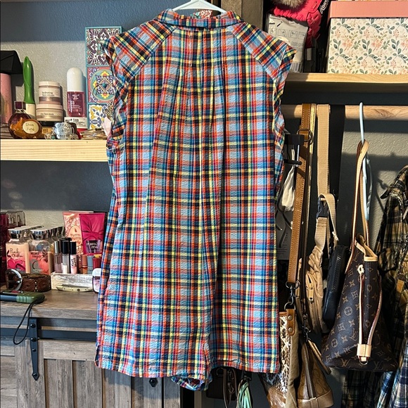 Urban Outfitters Multicolor Plaid Jumpsuit - Picture 2 of 6